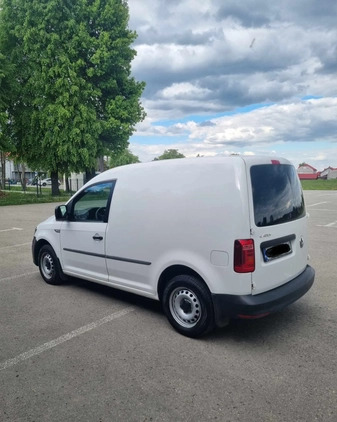 Volkswagen Caddy cena 42500 przebieg: 190000, rok produkcji 2018 z Niepołomice małe 277